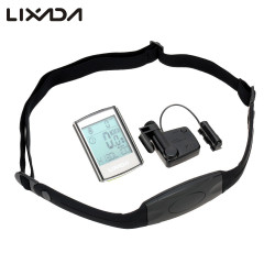 Cycling Computer With Cadence Heart Rate Monitor & Speedometer