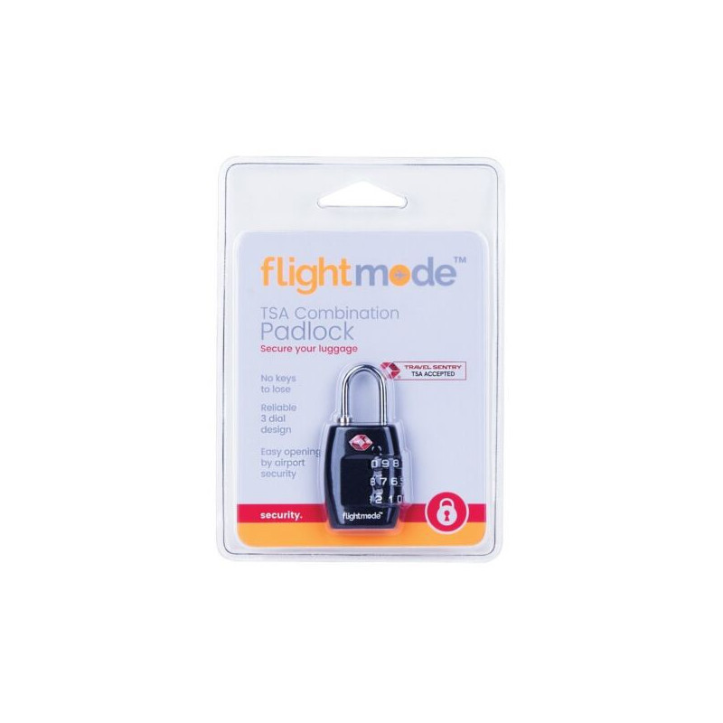 Flightmode TSA 3 Dial Padlock
