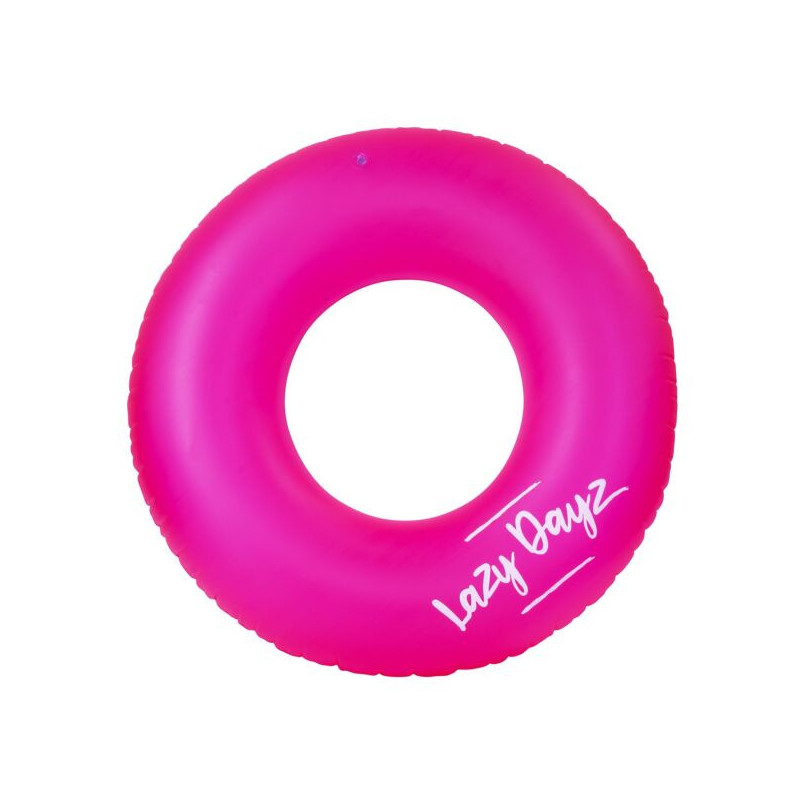 Lazy Dayz Inflatable Swim Ring - Pink