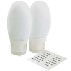 Manicare Soft Touch Travel Dispenser 2 Pack