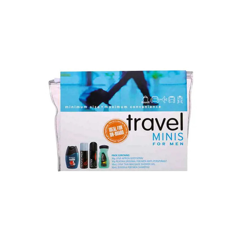 Travel Minis For Men 4 Piece